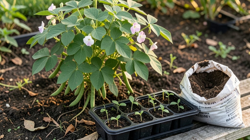Planting Beans in Bags: Space-Saving Vertical Garden Hack