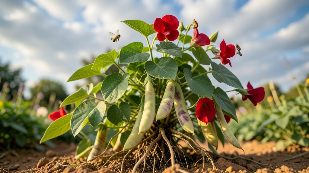 Scarlet Runner Beans