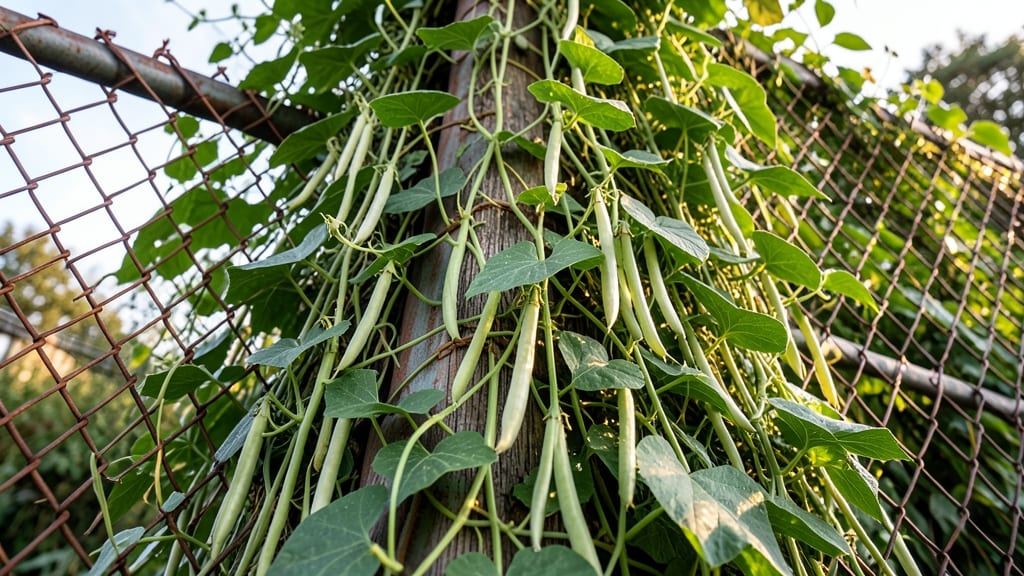 Pole Beans for Vertical Gardening
