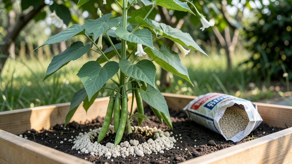Fertilizer Mix for Green Beans: Nitrogen-Packed Growth Booster for Bushes