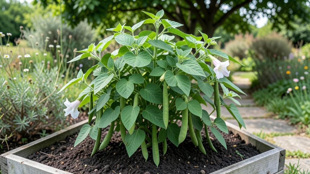 Stringless French Beans: Pole-Friendly Variety for Compact Gardens