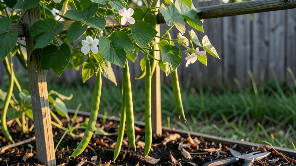 Dutch Runner Beans Growing Guide: Pole-Trellis Secrets for Compact, High-Yield Vines
