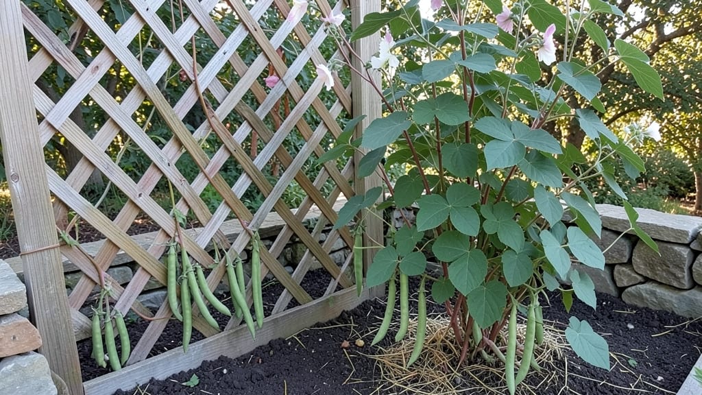 Bean Garden Trellis: Vertical Space-Saver for Compact Gardens