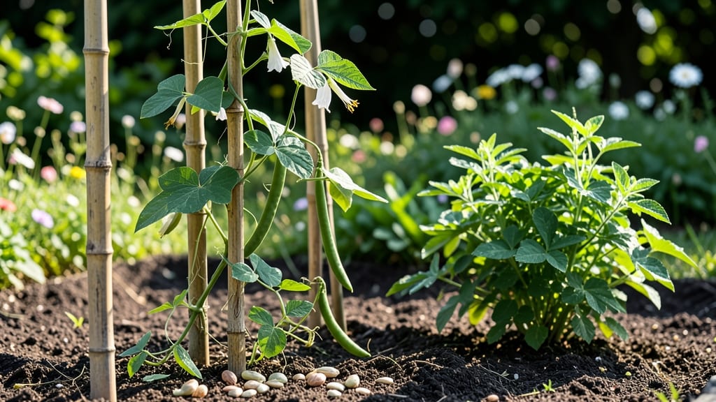 Bean Poles For Garden: Sturdy DIY Frame for Space-Saving Vertical Growth
