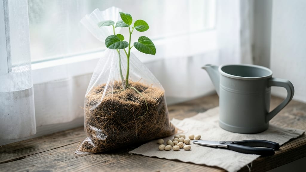 Sprouting Beans in a Bag: Zero-Mess Indoor Harvest in 7 Days