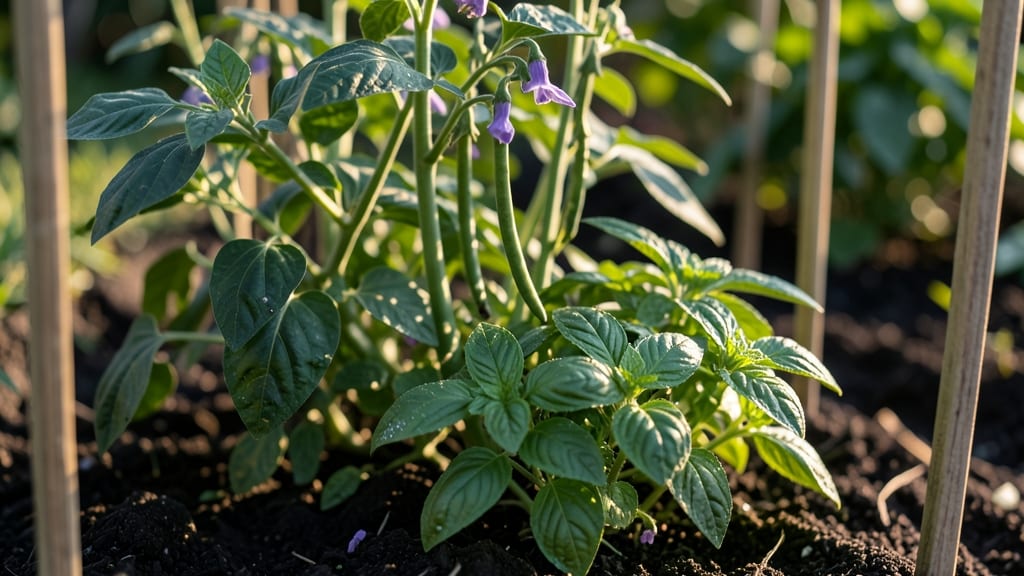 Basil to Enhance Bean Flavor