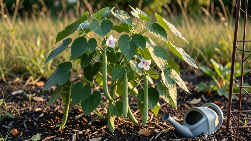 Kentucky Wonder Beans Growing: Pole-Trained Abundance in 55 Days Without Trellis