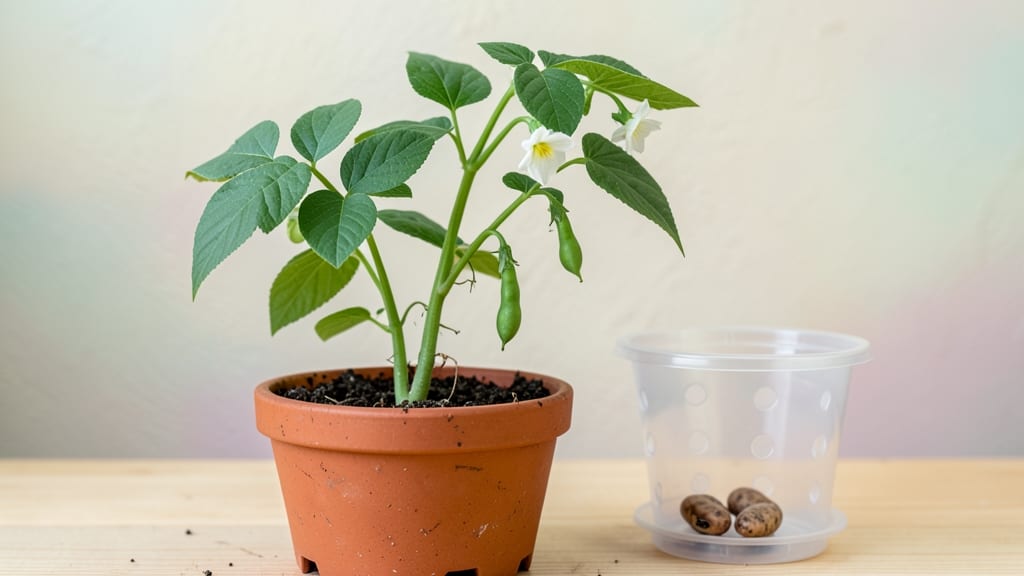 Growing Beans in a Cup: No-Soil Success for Balcony Gardens