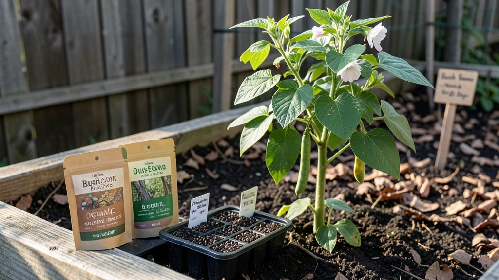 Growing Bush Beans From Seed: Pole-to-Pot Harvest in 50 Days