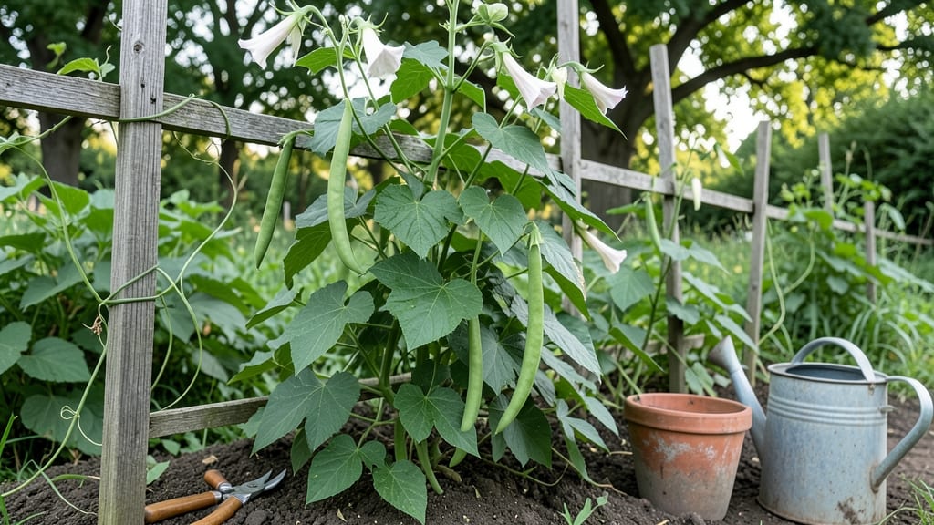 Growing Long Beans: Vertical Trellis Secrets for Pole Beans