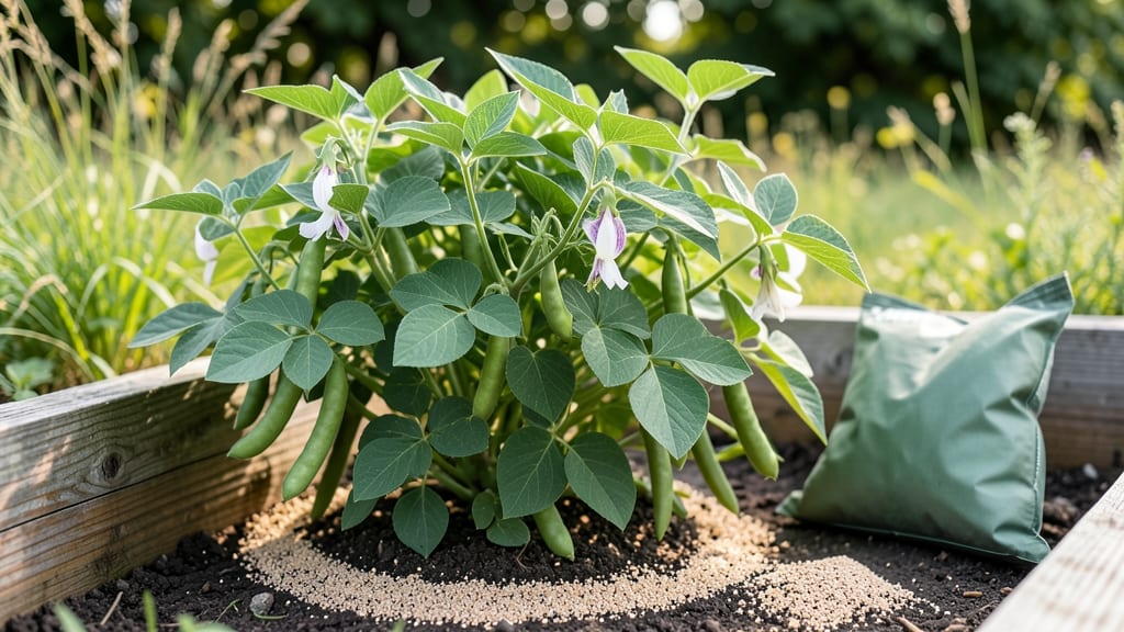 Fertilizer For Green Bean Plants: Nitrogen-Potassium Boost for Bushy Vines and Pods