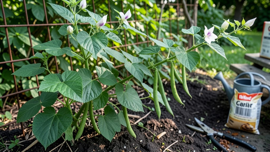 Half Runner Green Beans: Pole Climbing Abundance in 55 Days