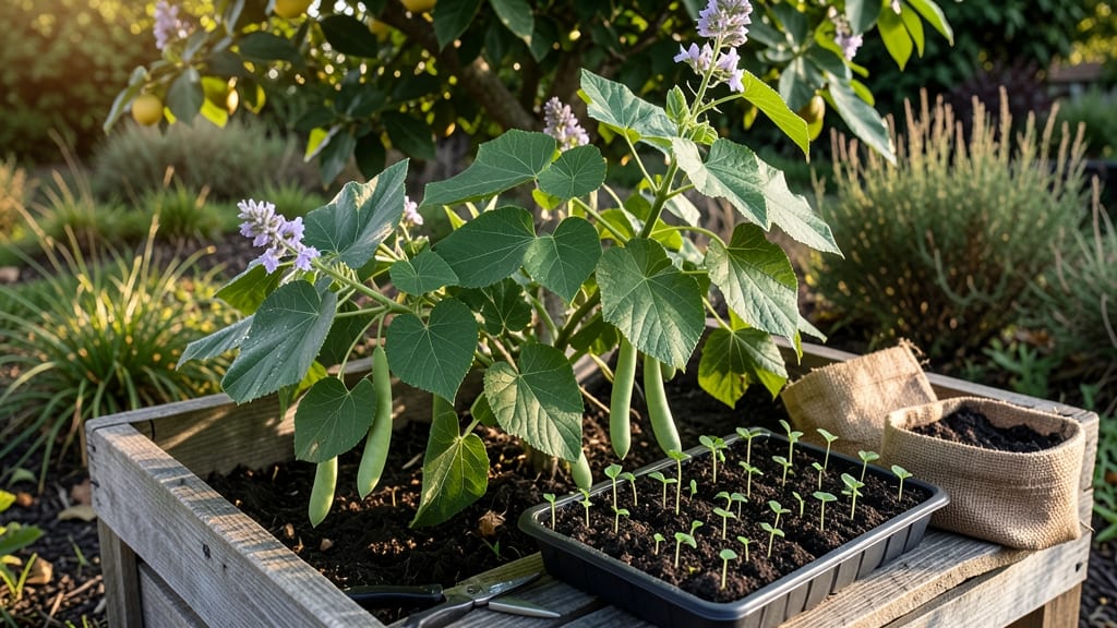 Lima Beans in Bags Experiment: Container-Grown Harvest in 60 Days