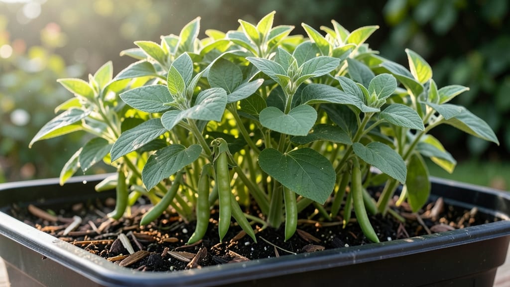 Green Bush Beans for Compact Gardens