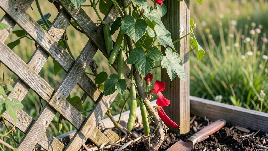 Scarlet Runner Beans Growing: Climbing Beauty With Vibrant Flowers and Edible Pods