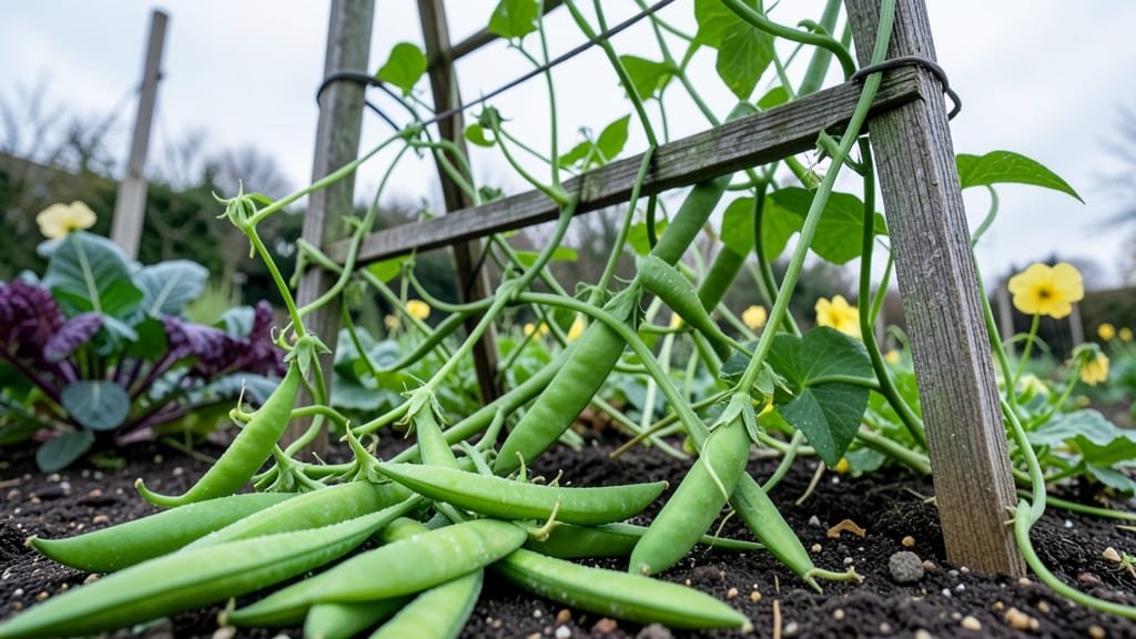 Snap Peas for Early Spring Harvests