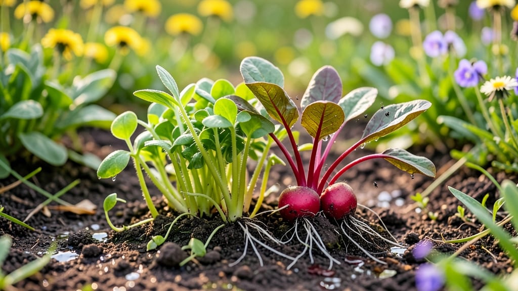 Radishes for Early Pest Prevention