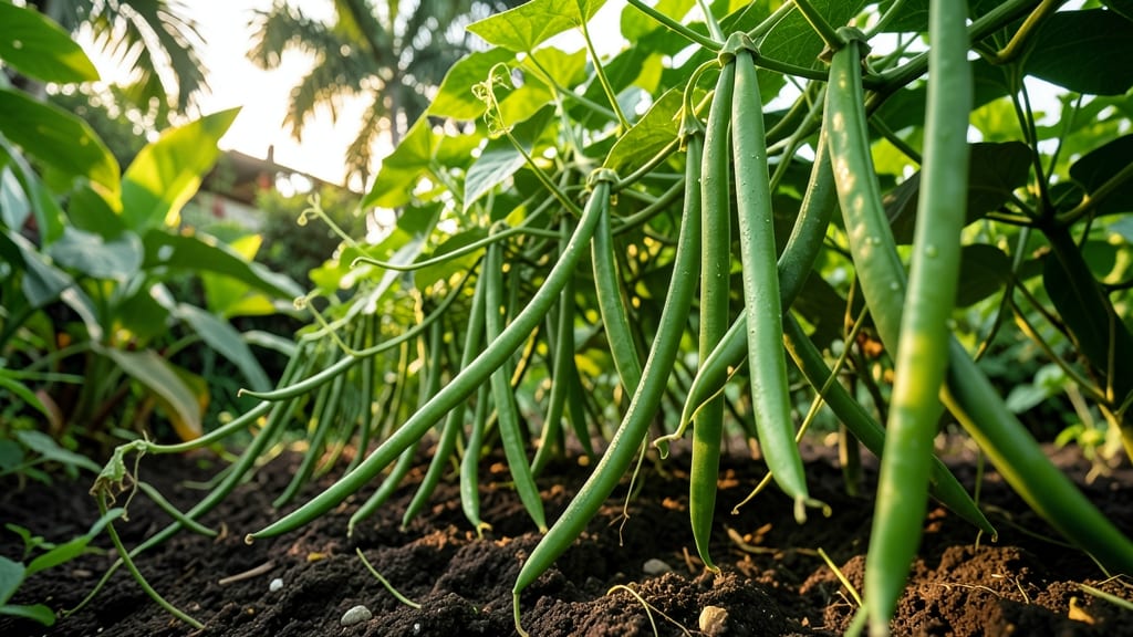 Yard-Long Beans for Tropical Gardens