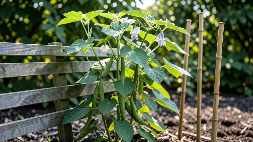 Bean Trellis Design: Space-Saving Vertical Garden Support