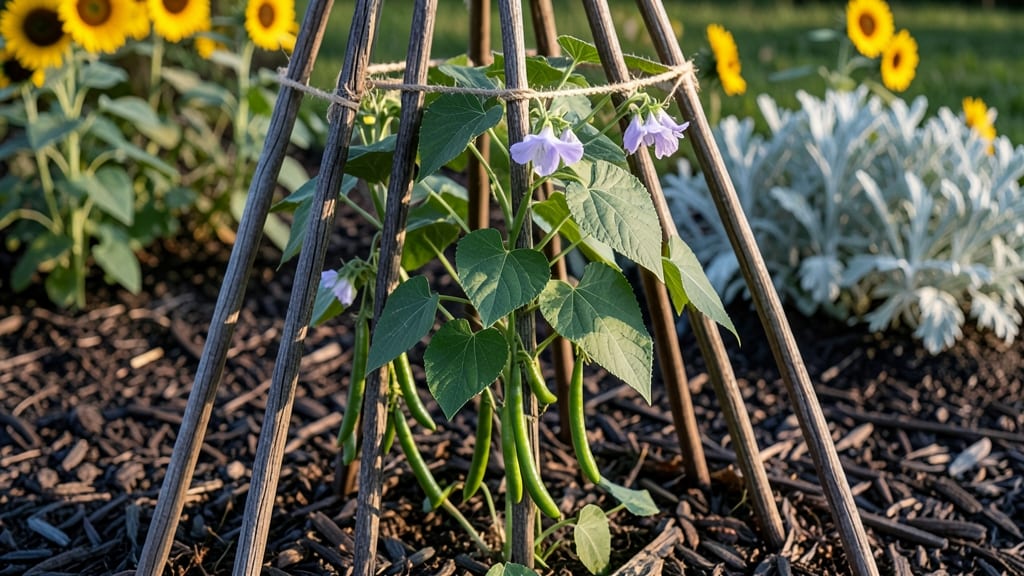 Green Bean Supports Recipe: Sturdy Garden Trellis for Bushy Harvests