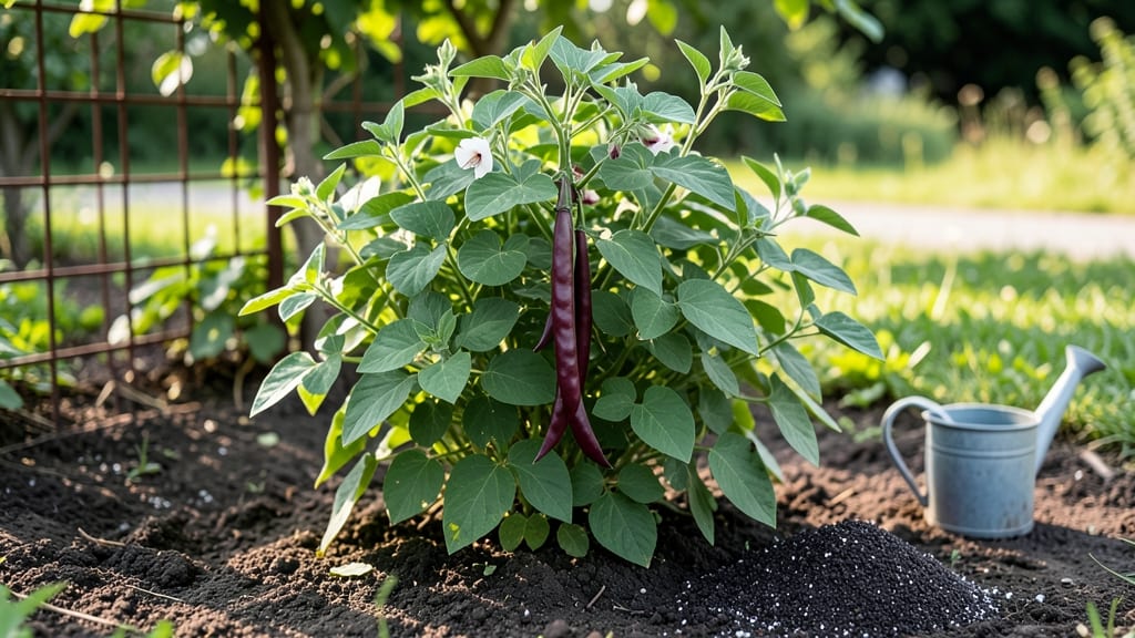 Royal Burgundy Bush Bean Seeds: Vibrant Purple Pods That Turn Green When Cooked