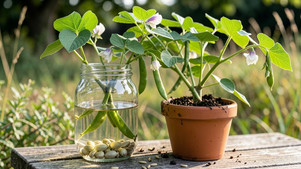 Soak Bean Seeds Before Planting: Speed Up Germination With Warm Water Soak
