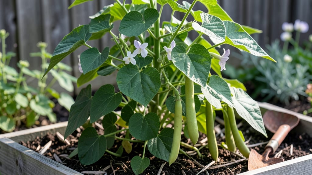 Derby Green Beans: Pole-Supported Growth in 55 Days From Seed