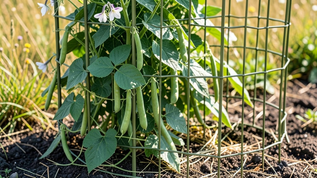 Green Bean Cages Recipe: Vertical Garden Hack for Bushier Harvests