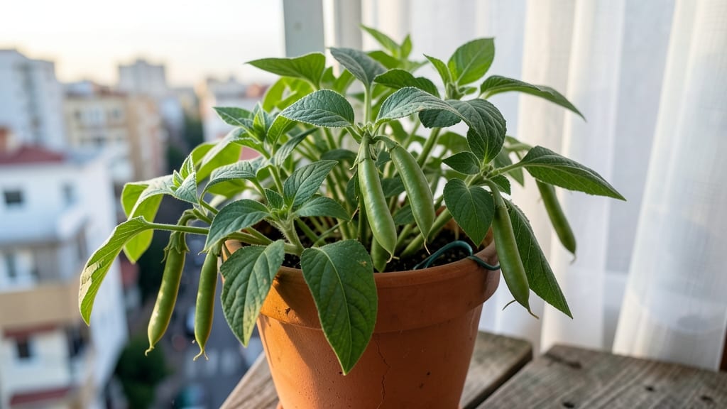Blue Lake Bush Beans for Container Gardens