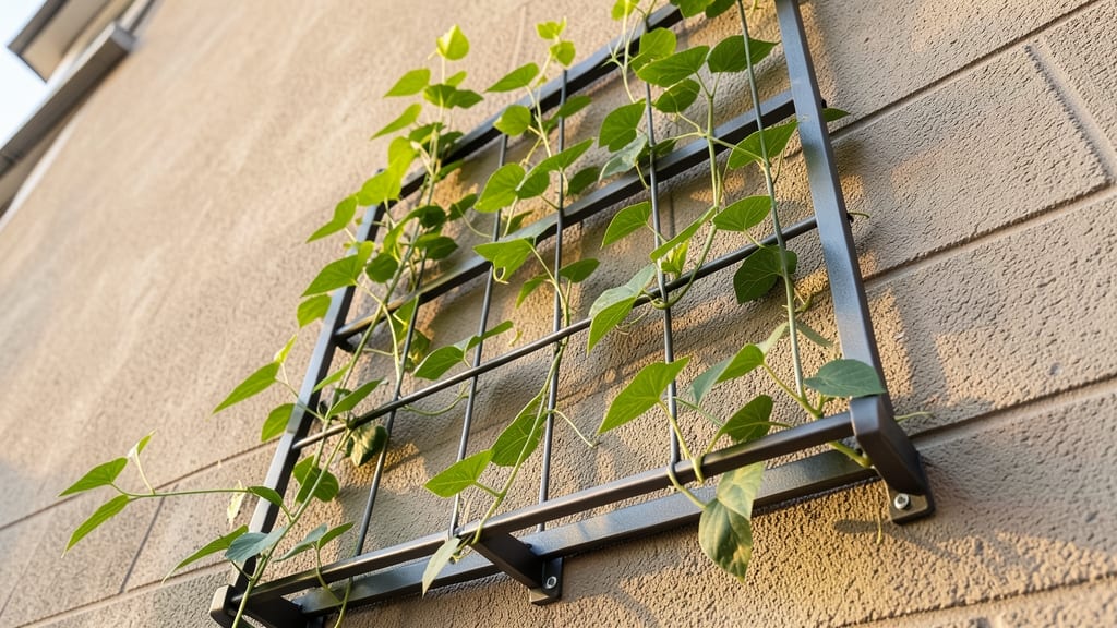 Hanging Wall-Mounted Trellis for Vertical Gardens