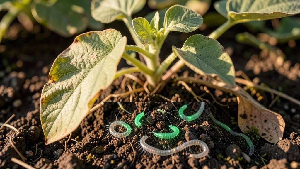 Classify the Interaction Between Worms and Lima Bean Plants:: Key Relationships for Gardeners to Manage Growth