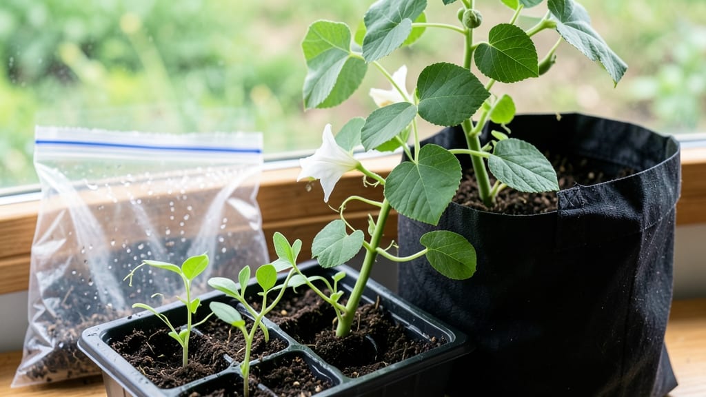 Growing Beans in a Ziplock Bag: Space-Saving Sprouts Ready in 7 Days