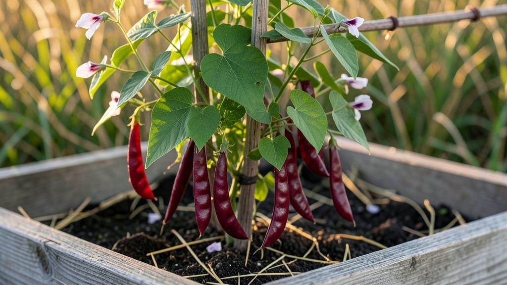 Scarlet Emperor Runner Beans Growing Guide: Pole Climbing Giants With Minimal Trellis Space