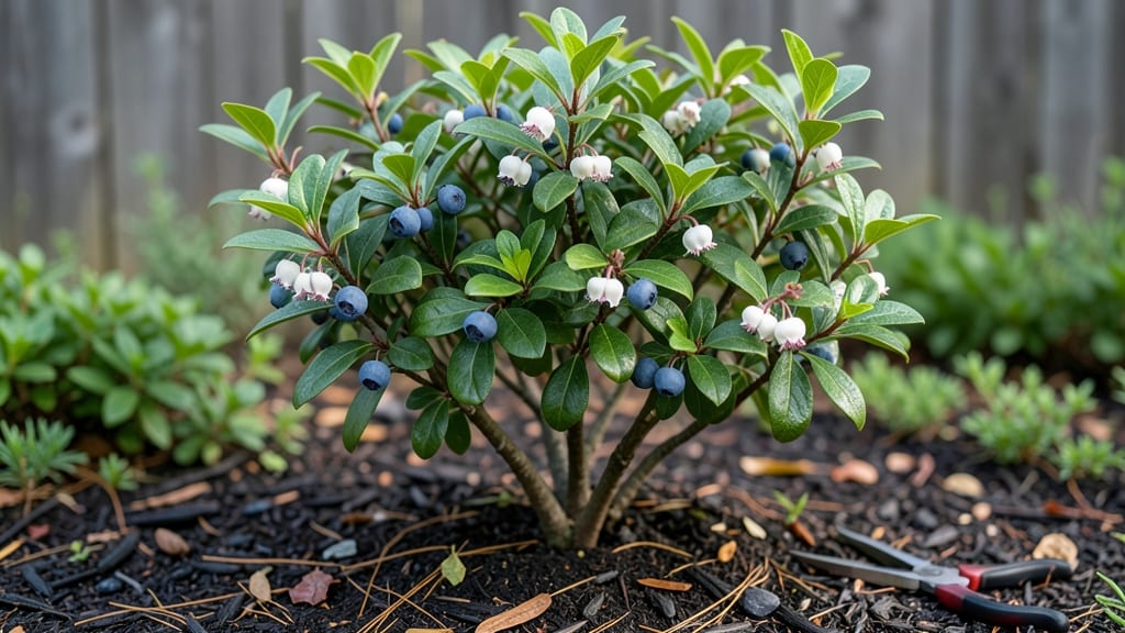 Jelly Bean Blueberry Plant: Compact Harvest in 55 Days Without Trellis