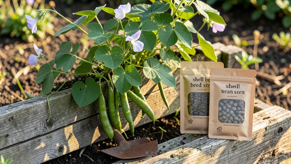 Shell Bean Seeds: Fast-Germinating Varieties for Crunchy Pods in 55 Days