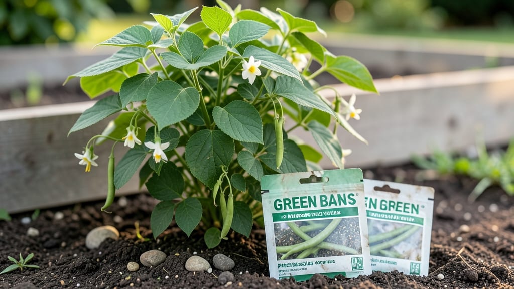 Green Bean Bush Seeds: Fast-Germinating Variety for Compact Gardens