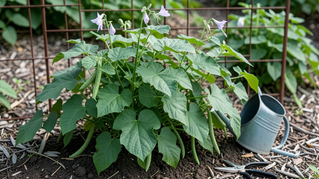 Dragon Tongue Green Beans: Climbing Variety for Vertical Garden Spaces
