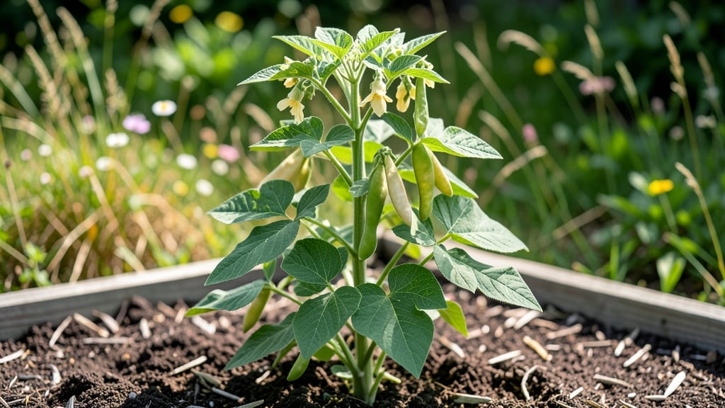 Yellow Soybean Plants: Companion Guide for Thriving Legume Gardens