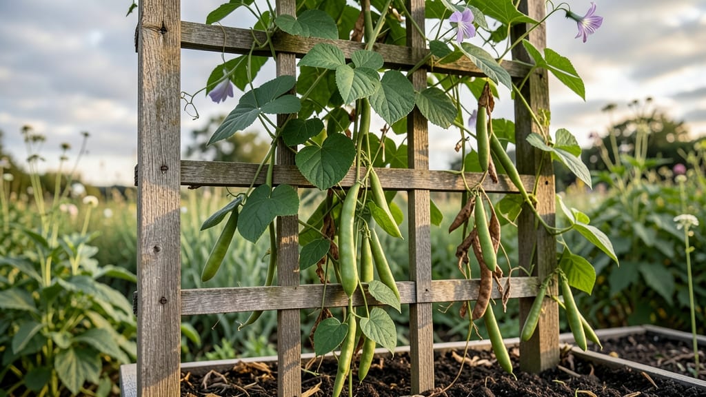 Trellis for Growing Beans: Space-Saving Support for Bushier Harvests