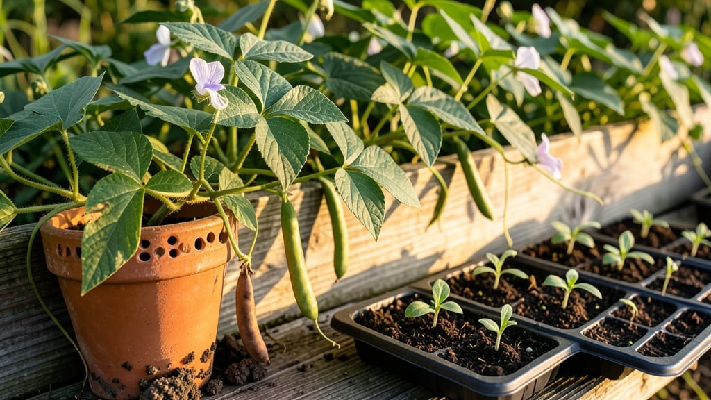 Growing Lima Beans in Containers: Vertical Space-Saving Harvest in 60 Days