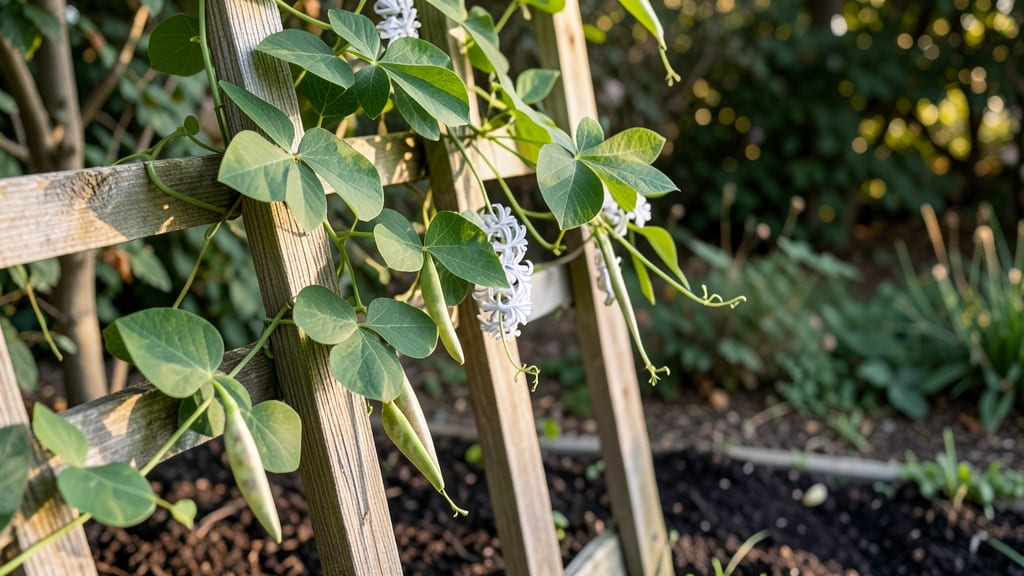Hyacinth Bean Vine Trellis: Space-Saving Support for Lush Harvests