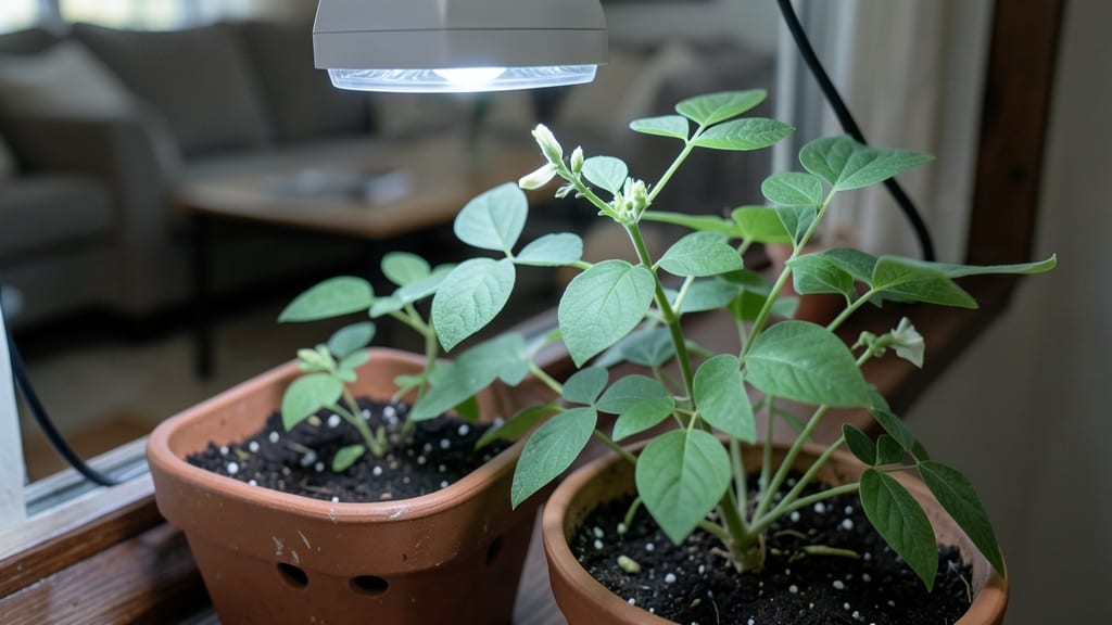 Growing Beans Inside: Space-Saving Vertical Harvest in Containers