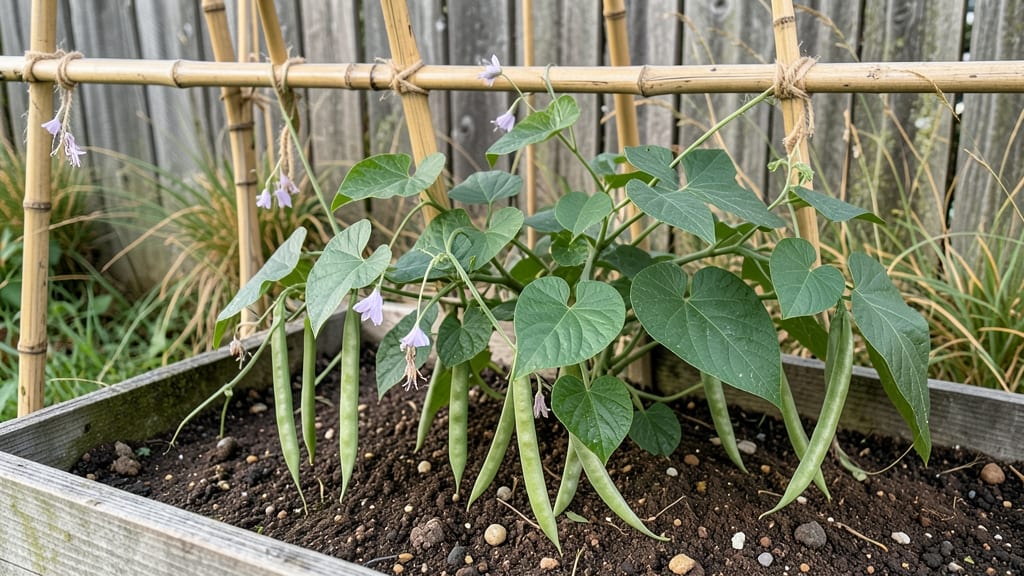 Growing Chinese Long Beans: Pole Climbing Giants in 60 Days