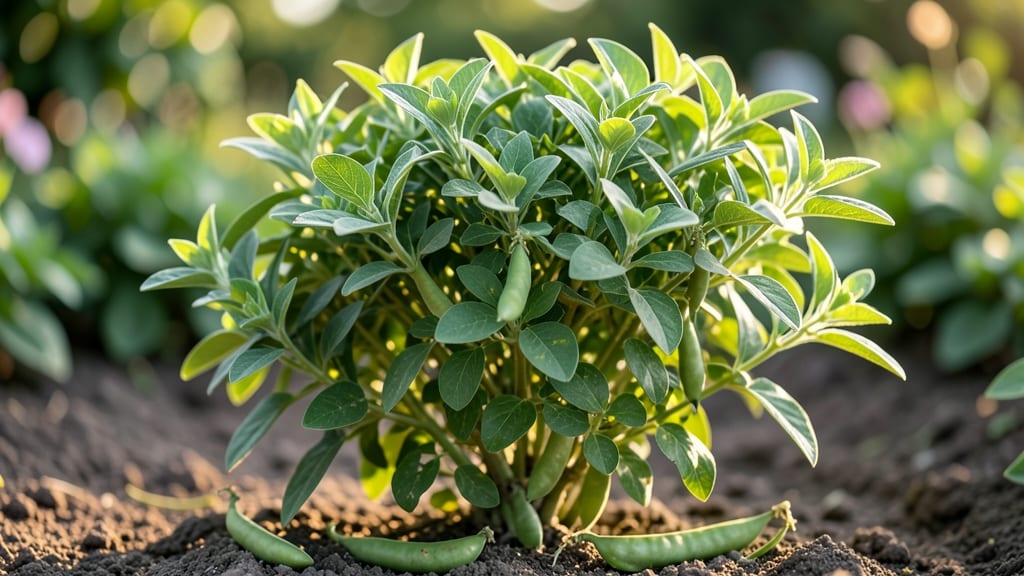 Blue Lake Green Bean Bush