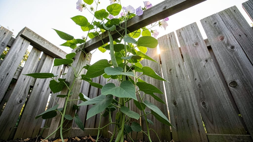 Kentucky Wonder Pole Beans for Vertical Growth