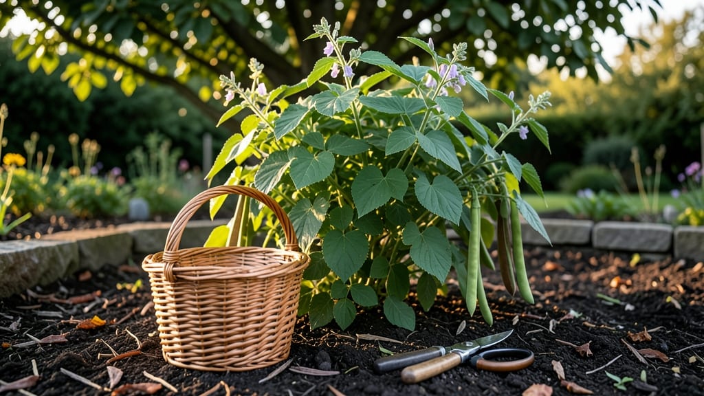 Heirloom Shelling Beans Growing Guide: Pole-Trellis Harmony in 55 Days