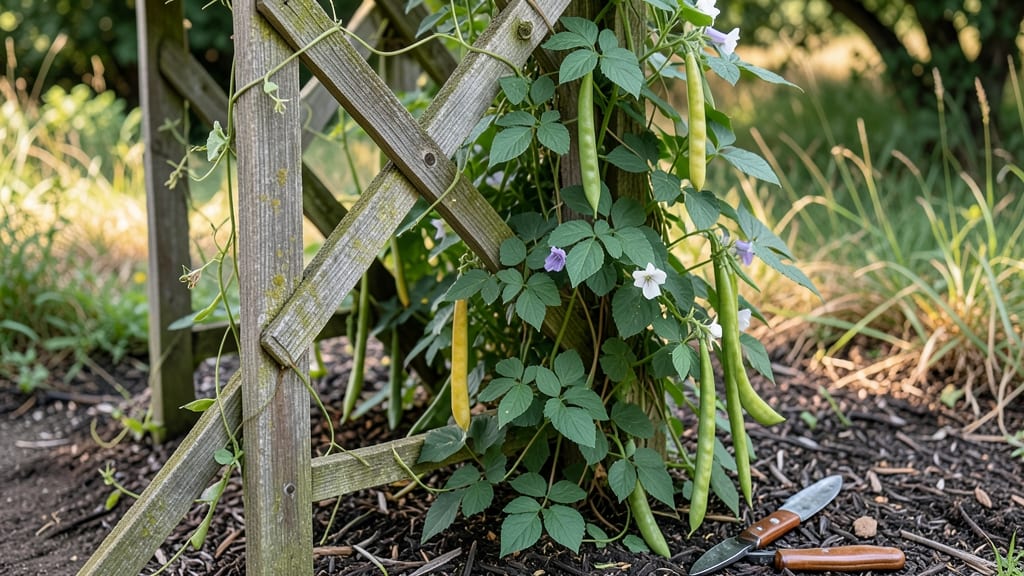 Green Bean Trellis Growing: Space-Saving Support for Heavy Harvests
