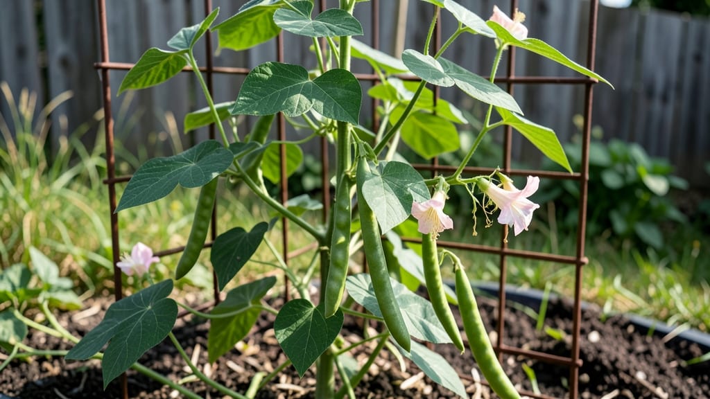 How Tall Do Kentucky Pole Beans Grow: Vining Height Guide and Support Needs