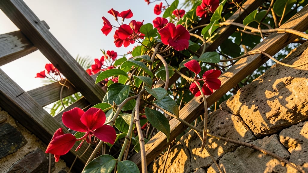 Scarlet Emperor Bean Vines