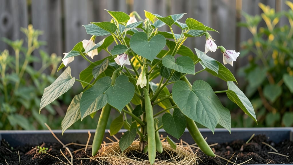 Growing String Beans: Vertical Harvest in 55 Days Without Trellis Support